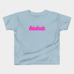Catastrophe Cute Cats By Abby Anime(c) Kids T-Shirt